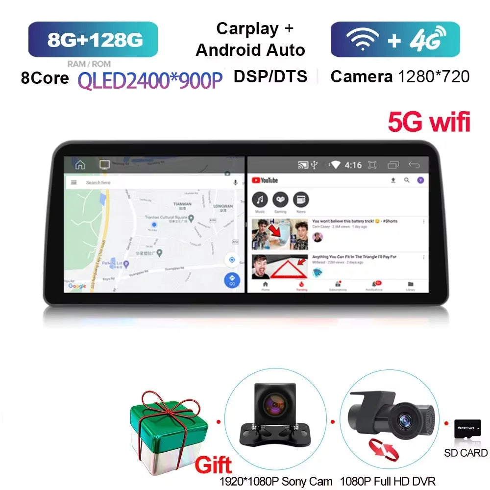 12.3inch For Suzuki Jimny JB64 JB74 2018 2019 2020 Android 14 Car Radio Player Multimedia carplay Auto