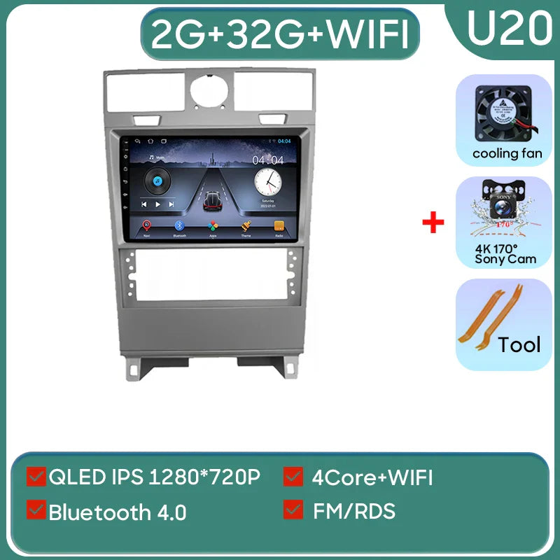 Android13 For Lincoln Navigator 2003 - 2009 Car Radio Video Multimedia Player Navigation Carplay GPS WIFI BT Stereo NO 2din DVD