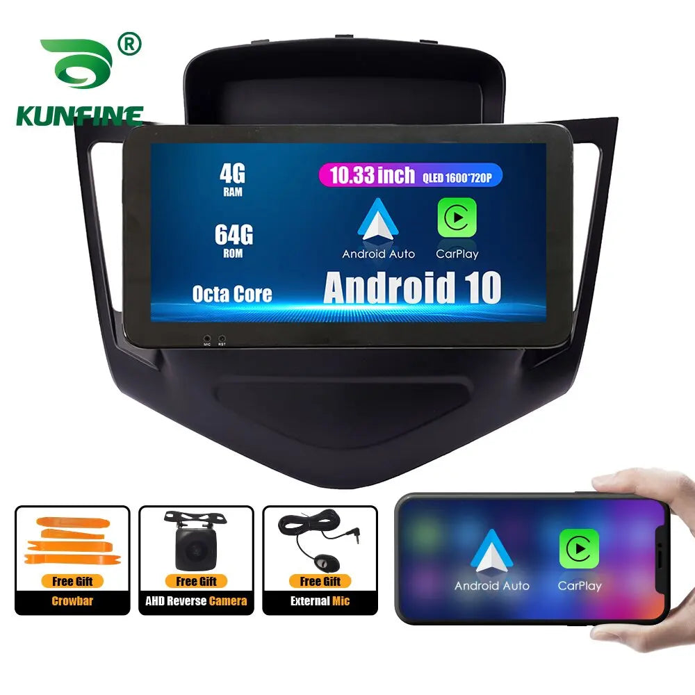 2Din Android Car Radio For Chevrolet Cruze 09-15 Multimedia Video Player GPS Navigation Stereo Audio Head Unit Carplay 4G Wifi