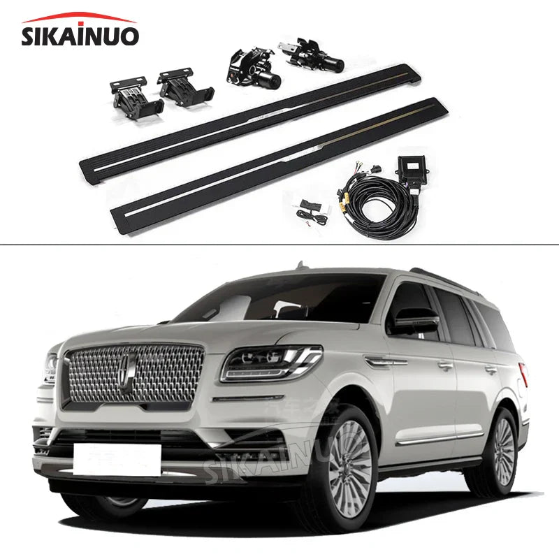 Electric Side Step Power Running Board Exterior Car Accessories For Lincoln Navigator Year 2018+