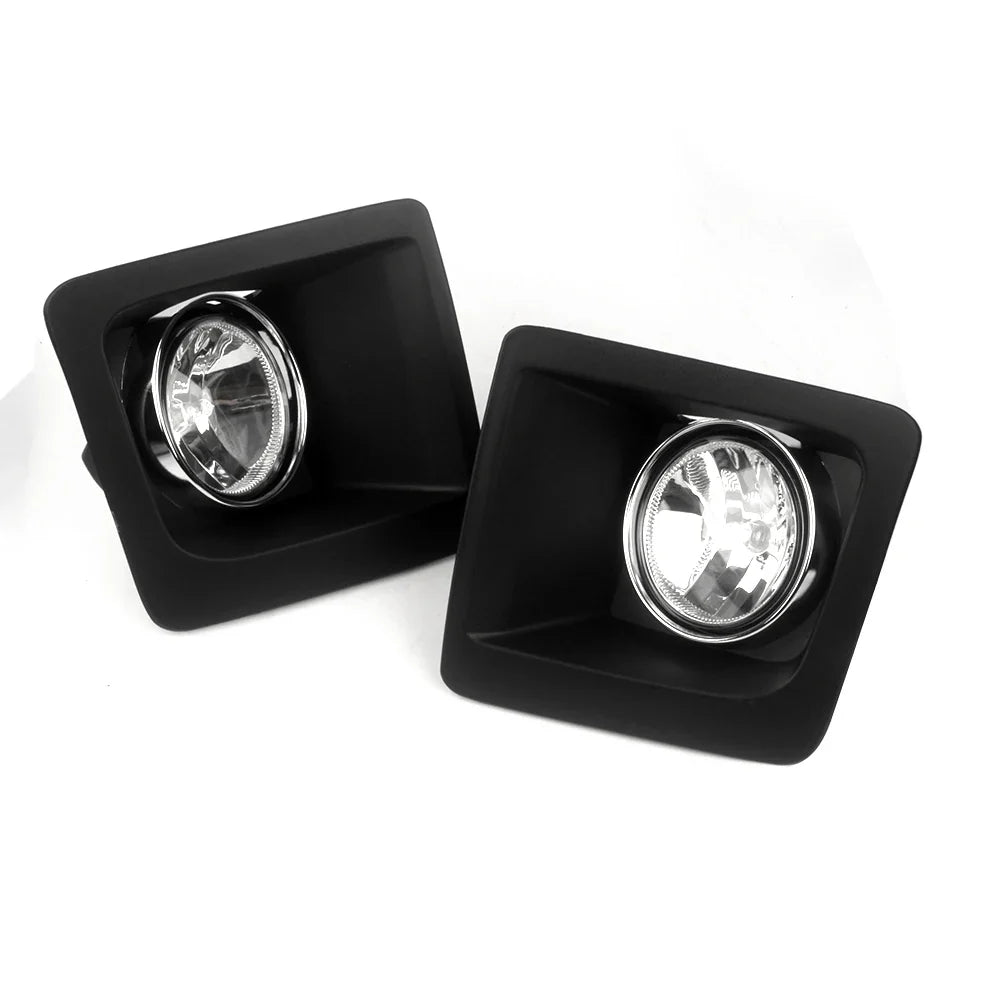 Front Bumper Fog Lamp Upgrade Kit FOR GMC Sierra 1500 2014-2015 Version Additional Foglight Set