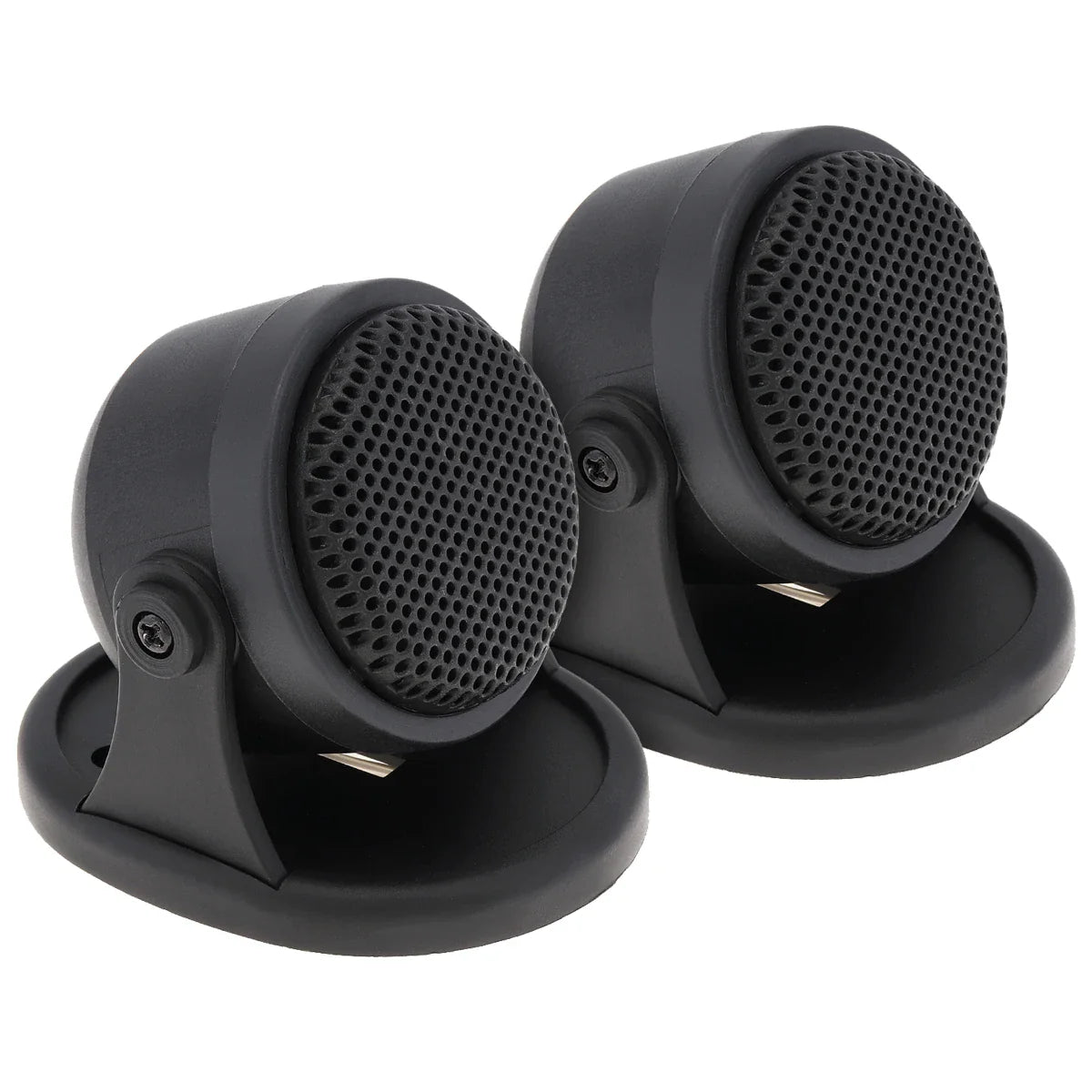 2pcs 20W Mini Dome Tweeter Speakers Auto Dashboard Loudspeaker Door Music Audio Player for Car Motorcycle Audio System