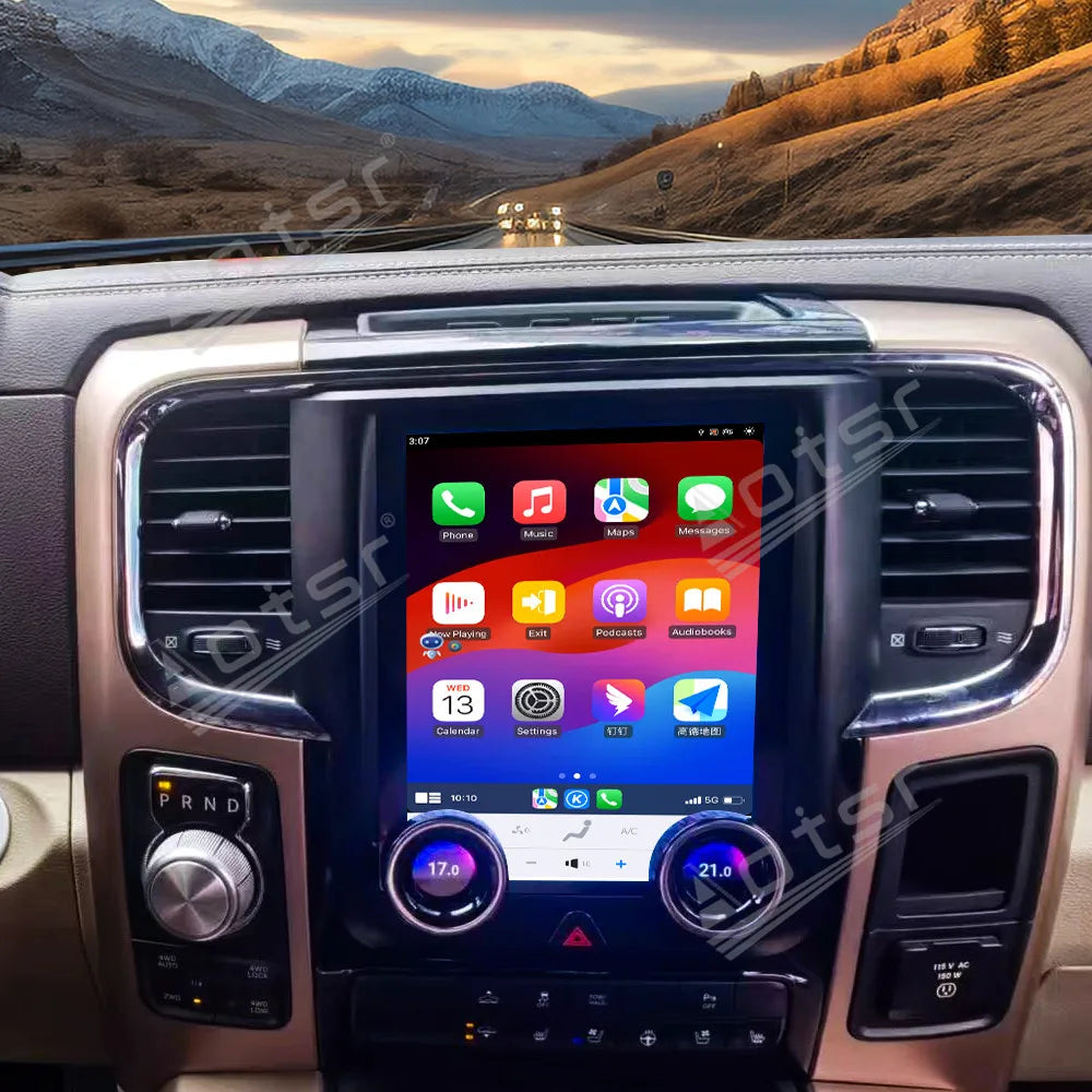 9.7inch Android Screen For Dodge Ram 1500 2500 2013-2018 Stereo Car Radio Multimedia Player 4G WIFI Auto GPS Navigation HeadUnit
