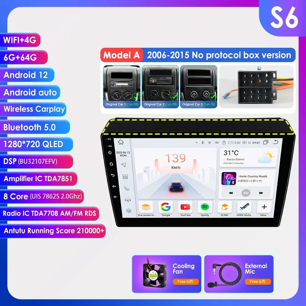 4G LTE Octa Core 9 Inch Auto Screen Stereos Carplay Android Auto for Citroen Jumper 2 Peugeot Boxer 2 Fiat Ducato 3 2006-2015