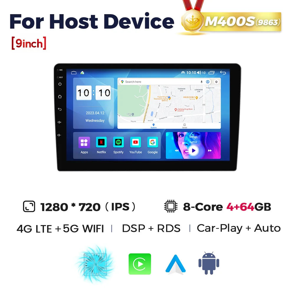 Navifly 7862S Android All In One Universal 9" 10" Car Radio Multimedia Video Player GPS Stereo For Volkswagen Nissan Hyundai Kia