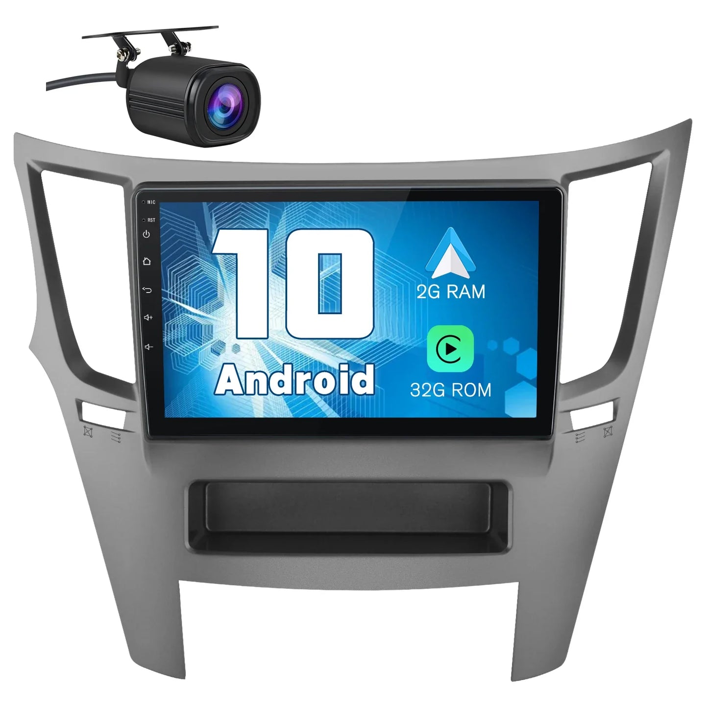 AWESAFE Wireless CarPlay Android 12 Radio For Subaru Legacy Outback 2009-2014 GPS Navigation Stereo Car Intelligent Systems