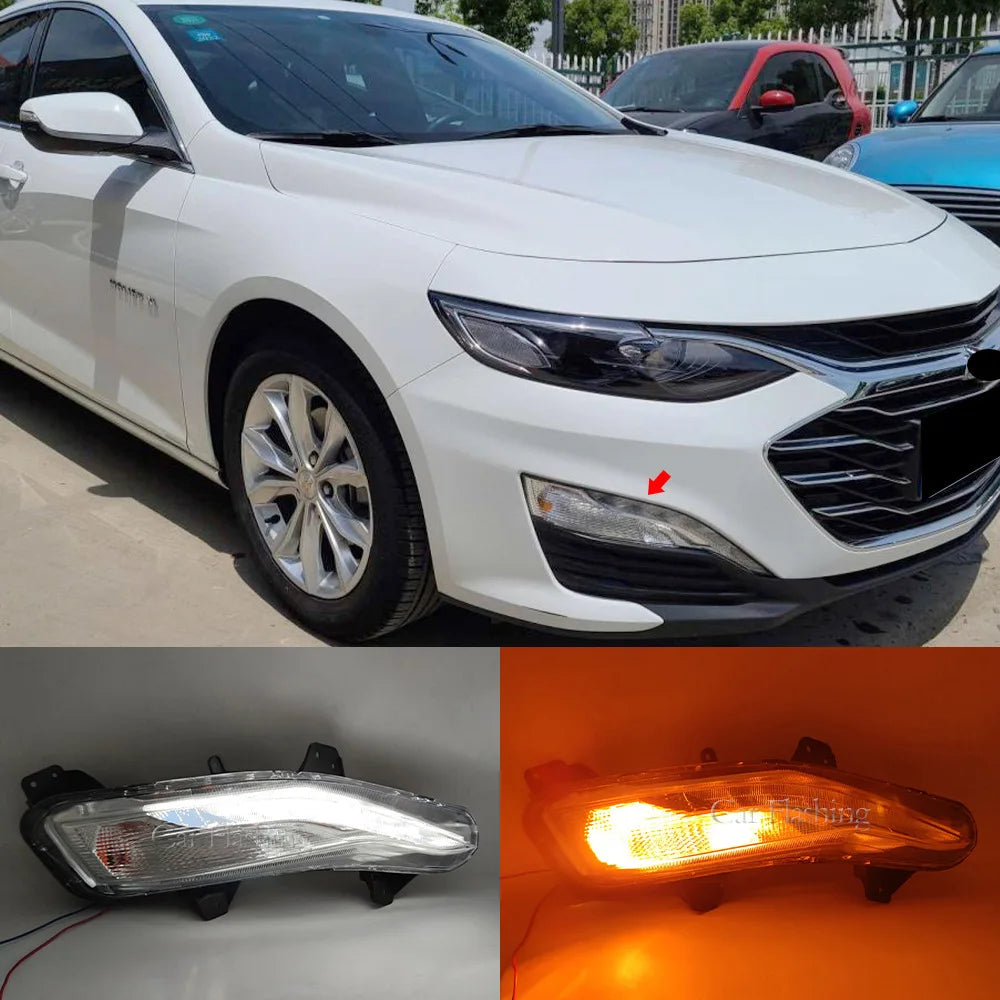 For Chevrolet 19-21 Malibu XL daytime running light, front bumper, front fog light assembly, turn signal, fog light