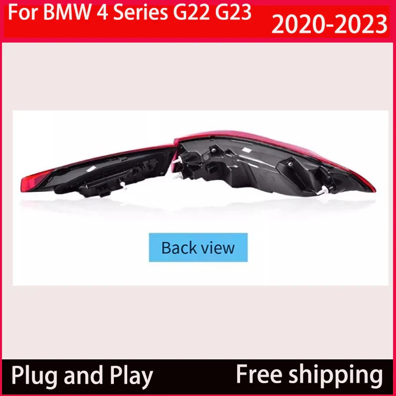 Taillight Assembly LED Dynamic Tail Light For 2020-2023 BMW 4 Series G22 G23 G26 G82 M4 CSL brake light DRL signal turn signal