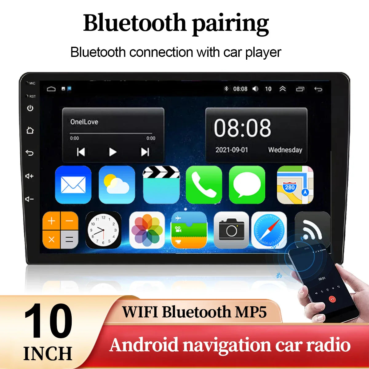 Android 13 Car Radio Autoradio For Honda Accord 2018-2013 10“ Stereo Multimedia Auto Video Player GPS Navigation