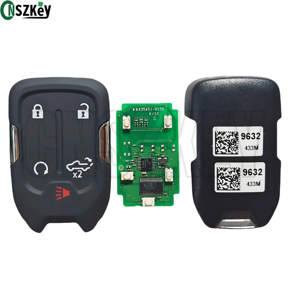 CNSZKey FCCID:HYQ1EA Original Smart Remote Key For Chevrolet Silverado GMC Sierra 2019-2022 433MHz ID46 HITAG2 7937 Chip