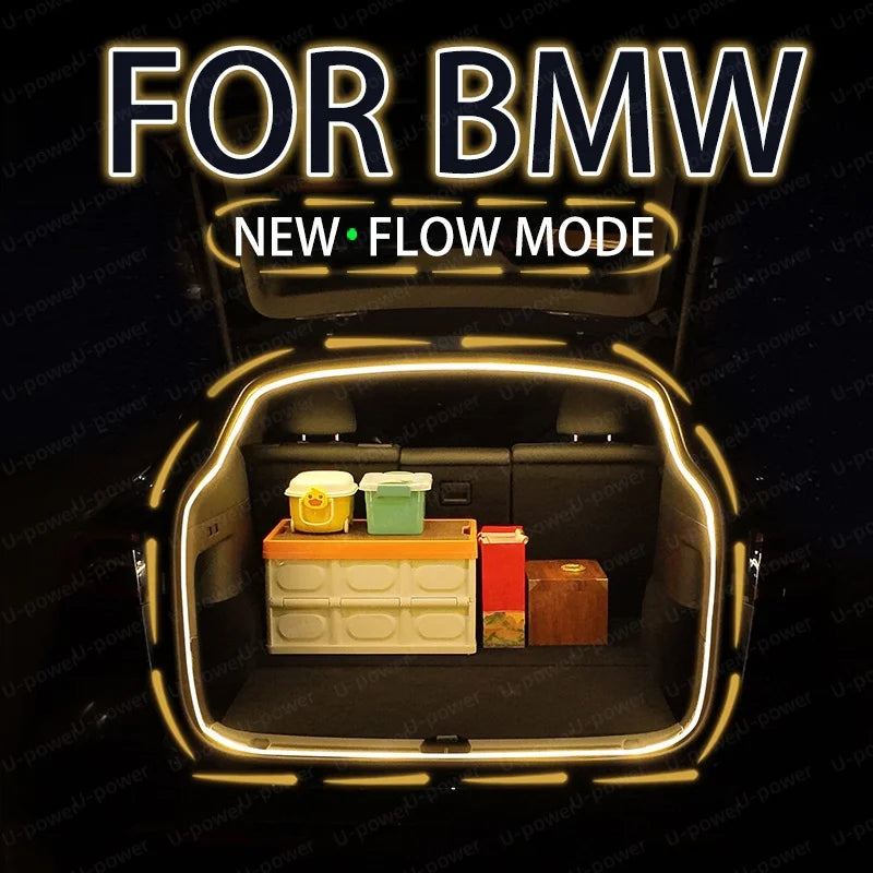 Automobile Trunk Ambient Light For BMW iX1X2X3X4X5X6X7 Supplies Modified parts Light strips Light bars Decorative lights