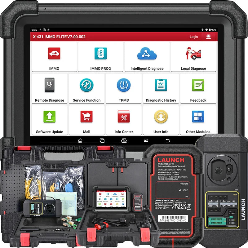 LAUNCH X431 IMMO Elite Key Programming Tools Automotive Professional Diagnostic Tools All Key Lost Immobilizer pk IMMO Plus