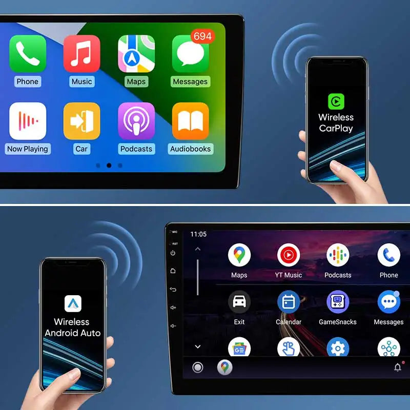 Android 14 Carplay Auto 2K Screen Car Radio BT Multimedia Player For Toyota Rush 2017 - 2020 Autoradio GPS Stereo 2din Head Unit