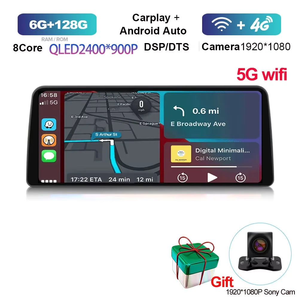 12.3inch For Suzuki Jimny JB64 JB74 2018 2019 2020 Android 14 Car Radio Player Multimedia carplay Auto