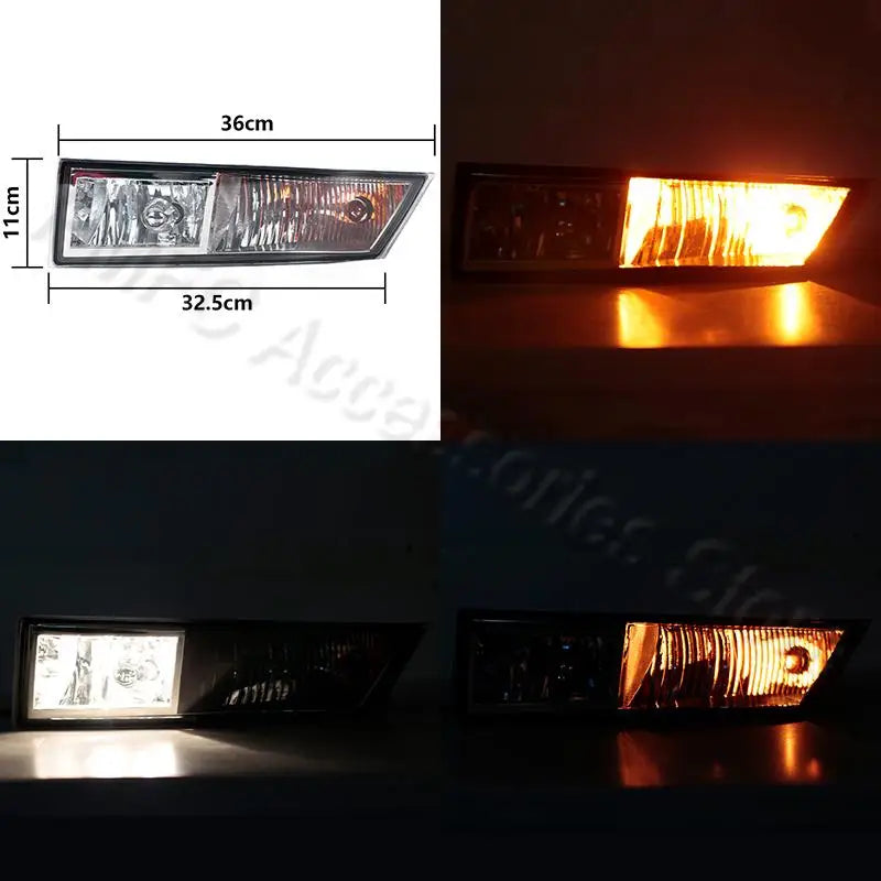 Fog Light Front Bumper Fog Lamp Car Assembly Daytime Running Drive Lamp For Cadillac Escalade ESV 2007-2014 10383562 10383563