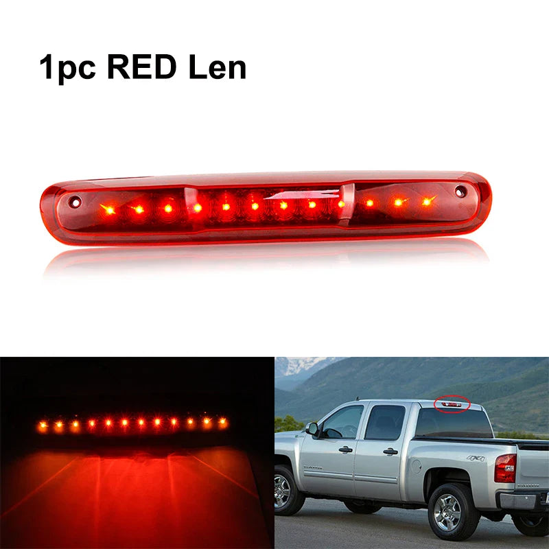 LED Third 3rd Brake Light High Mount Rear Cargo Stop Lamp for Chevy Silverado GMC Sierra 1500 2500 3500 HD Classic 2007-2013