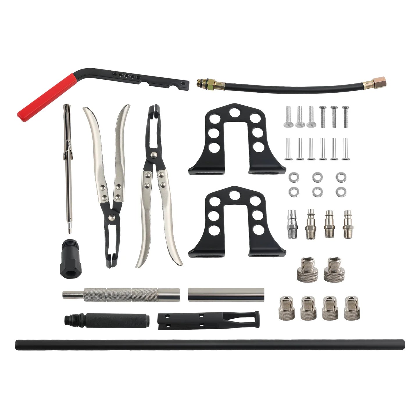 Cylinder Head Service Valve Spring Compressor Remover OHV OHC Engine Repair Set