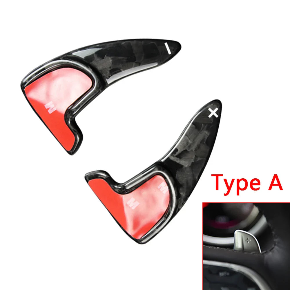 For Jeep Grand Cherokee Dodge Charger R/T Challenger Chrysler 300S SRT Car Steering Wheel Paddle Shifter Extend Gear DSG Sticker