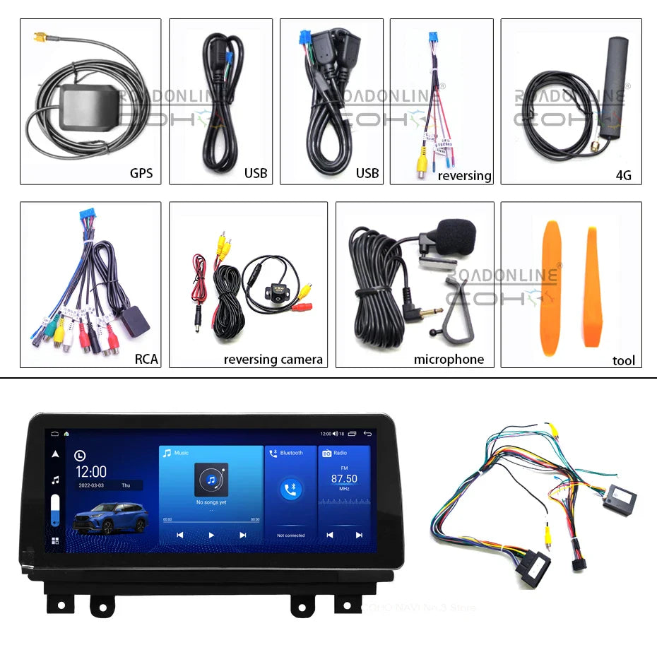 For CHANGAN CS75 2019-2022 Android13 12.3inch 2400*896 2K screen QLED 8Core 8+256G Car Multimedia Player Stereo Radio
