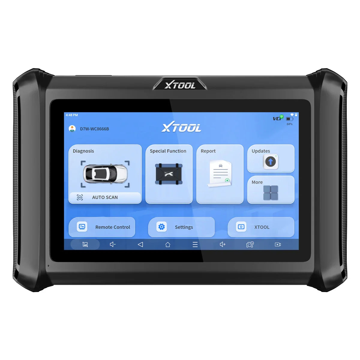 XTOOL D7W OBDII Scanner Full System Diagnostic Tools ECU Coding Data Stream FCA 36+Reset Bidirectional Control Automotive tools