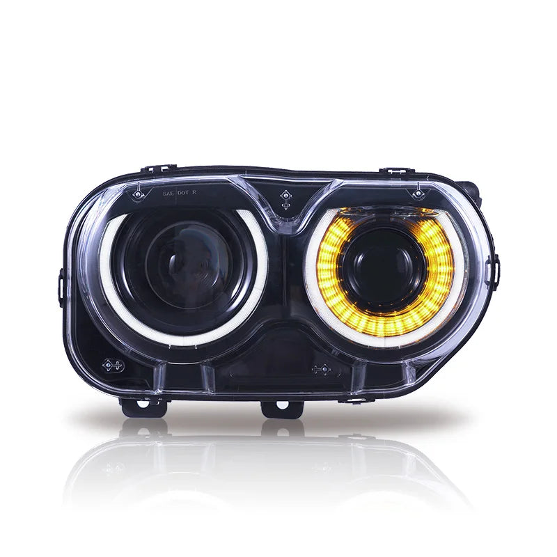 NEW Factory Wholesale High Quality Halogen Headlights for Dodge Challenger 2015+
