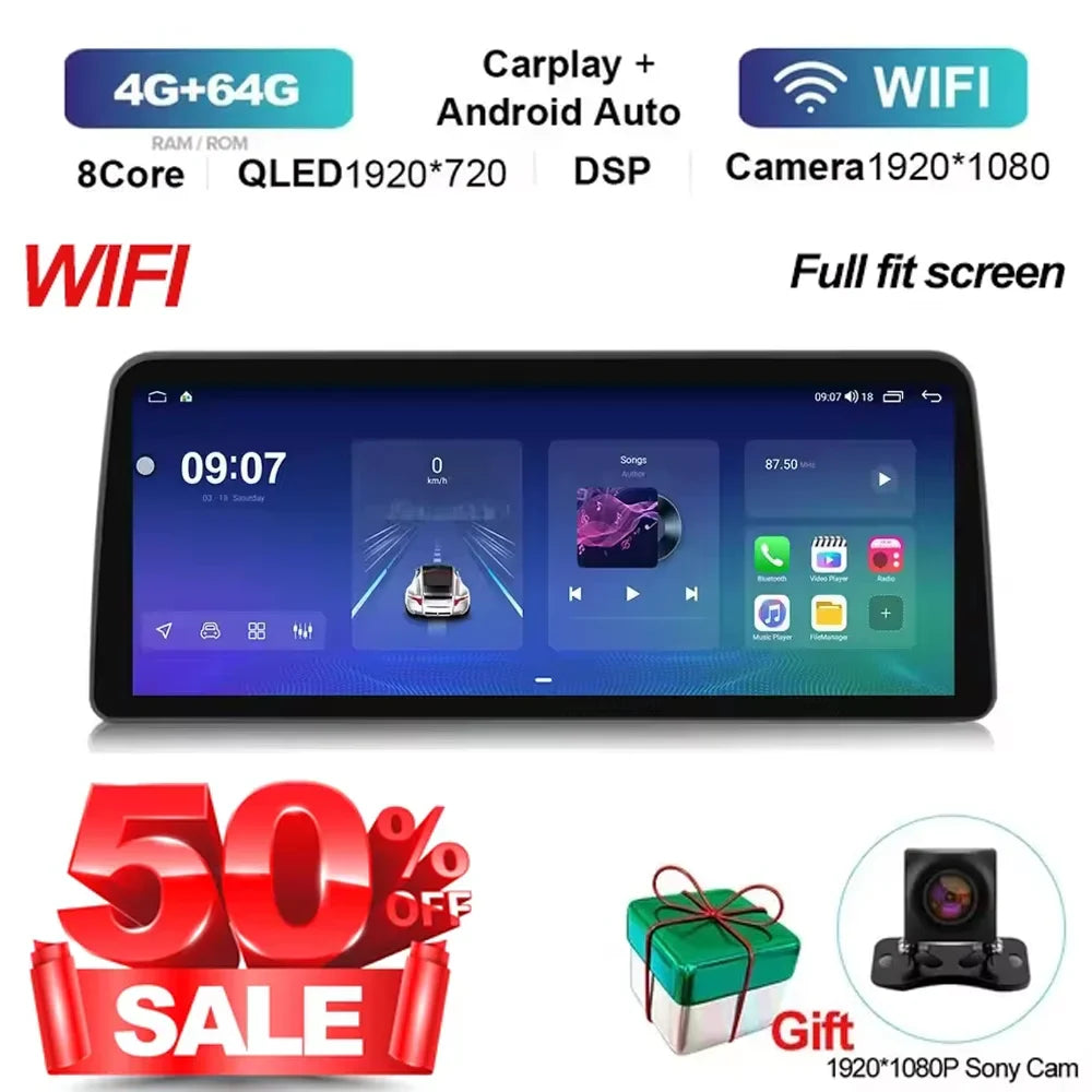 12.3inch For Suzuki Jimny JB64 JB74 2018 2019 2020 Android 14 Car Radio Player Multimedia carplay Auto
