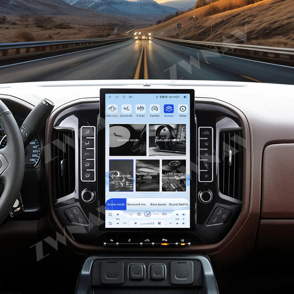 14.5" For Chevrolet Silverado GMC Sierra 2014 2015 2016 2017 2018 2019 2020 Car Radio Multimedia Player Android13 Screen Carplay