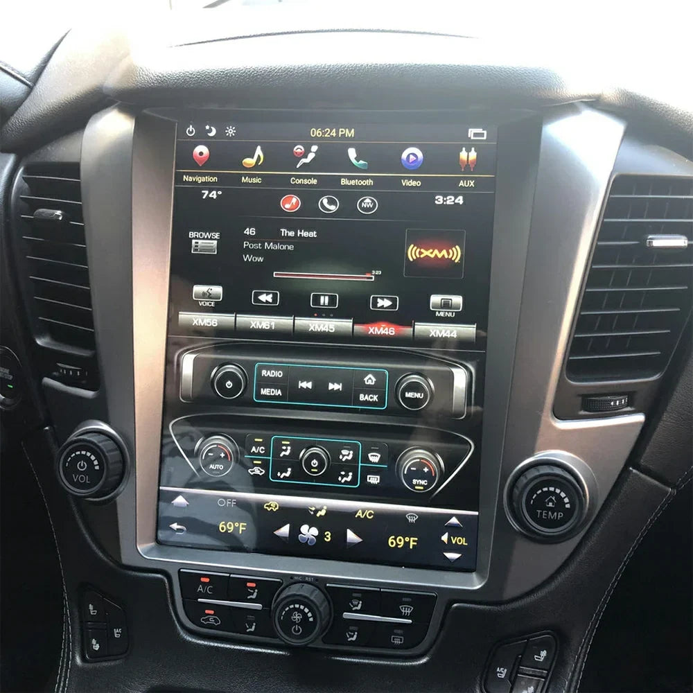 12.1" Car Radio For Chevrolet Tahoe Suburban GMC Yukon 2015-2020 Android 13 Multimedia Stereo DSP Video Player GPS Navi Carplay