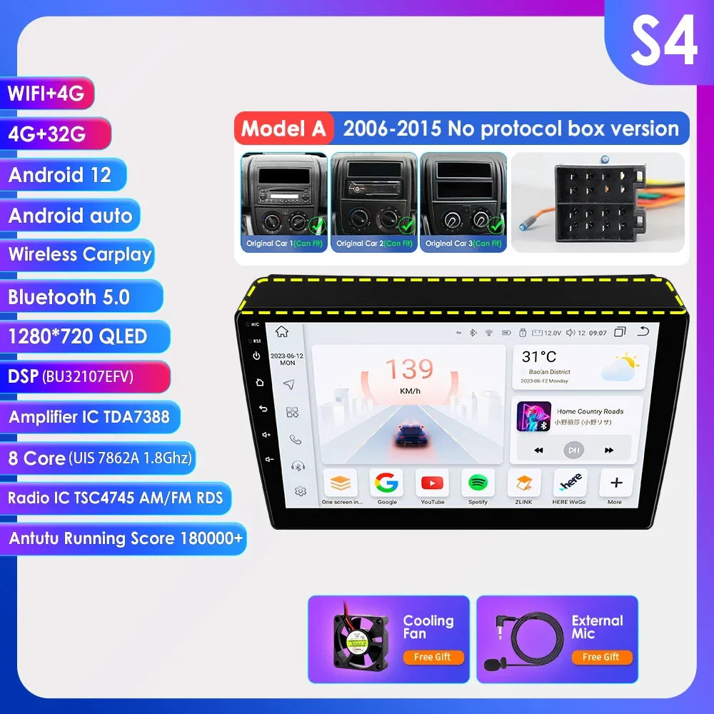 4G LTE Octa Core 9 Inch Auto Screen Stereos Carplay Android Auto for Citroen Jumper 2 Peugeot Boxer 2 Fiat Ducato 3 2006-2015