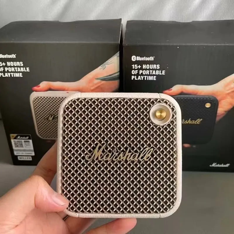 Marshall Willen Bluetooth Speaker Outdoor Cycling Waterproof Sports Speaker Wireless Stereo subwoofer Portable Mini Speaker