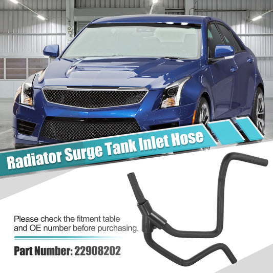 UXCELL 1pcs Upper Radiator Inlet Hose for Cadillac ATS 4 Cyl 2.0L 2013-2018 for Cadillac CTS 4 Cyl 2.0L 2014-2018 22908202