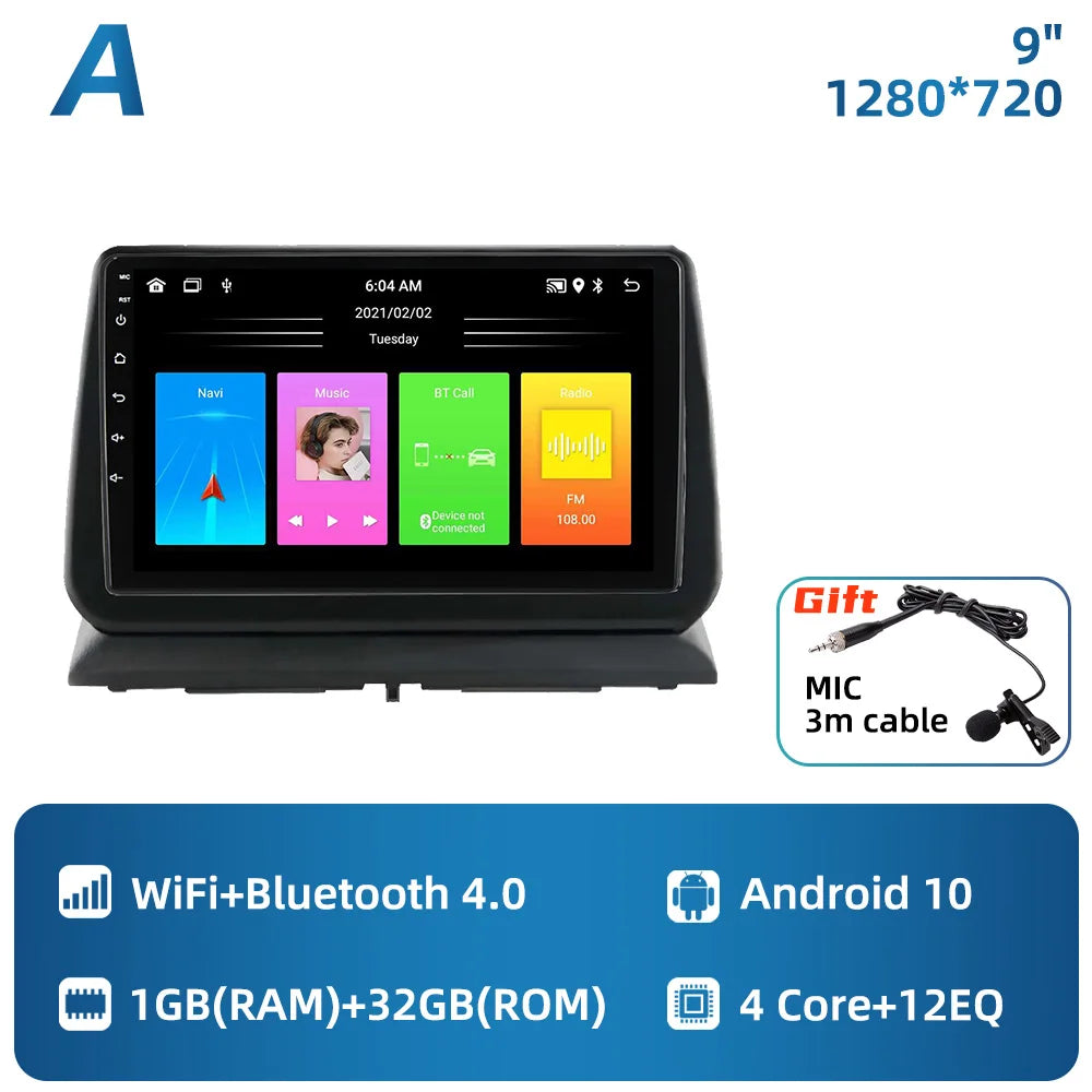2 Din Android Car Radio for Dodge Nitro 2007-2011 Stereo Carplay Car Multimedia Player GPS Navigation Autoradio Head Unit Auto