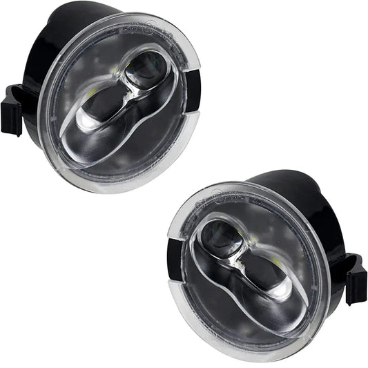 LED Side Mirror Puddle Light Assembly For Ford F150 Ranger Edge Fusion Explorer Expedition Flex Taurus X 6000K White Lights