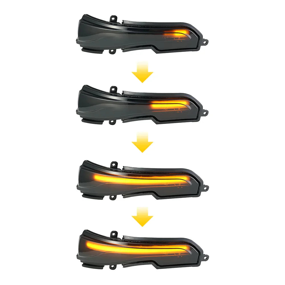 Rearview Mirror Lamp LED Dynamic Indicator Turn Signal Light Blinker For Infiniti Q30 Q50 Q60 Q70 QX50 QX60 QX30 Car Styling