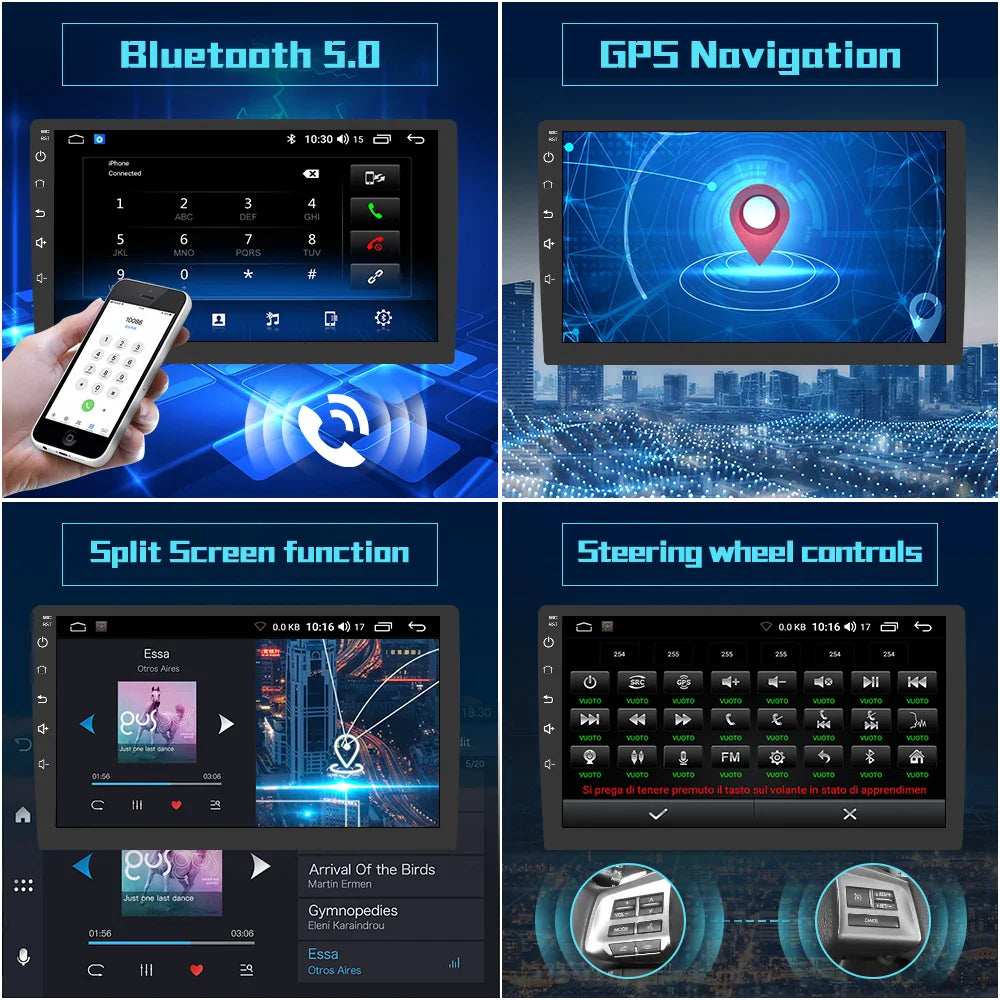 AWESAFE Wireless CarPlay Android 12 Radio For Subaru Legacy Outback 2009-2014 GPS Navigation Stereo Car Intelligent Systems