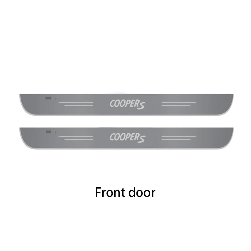 For Mini Cooper S R50 R51 R52 R56 R57 R58 R59 R61 R62 R53 R54 R55 F54 F55 F56 R60 Car Wireless LED Welcome Pedal Threshold Light