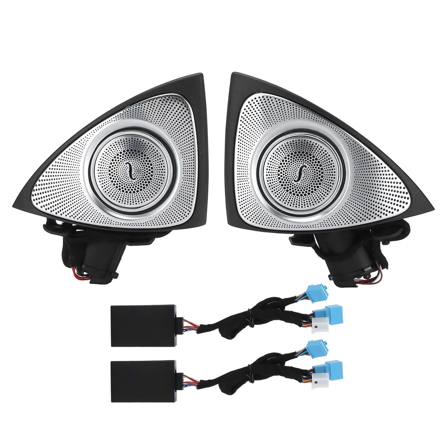 7 Color 3D Rotating Tweeter With LED Ambient Lighting For S-Class W222 2014 2015 2016 2017