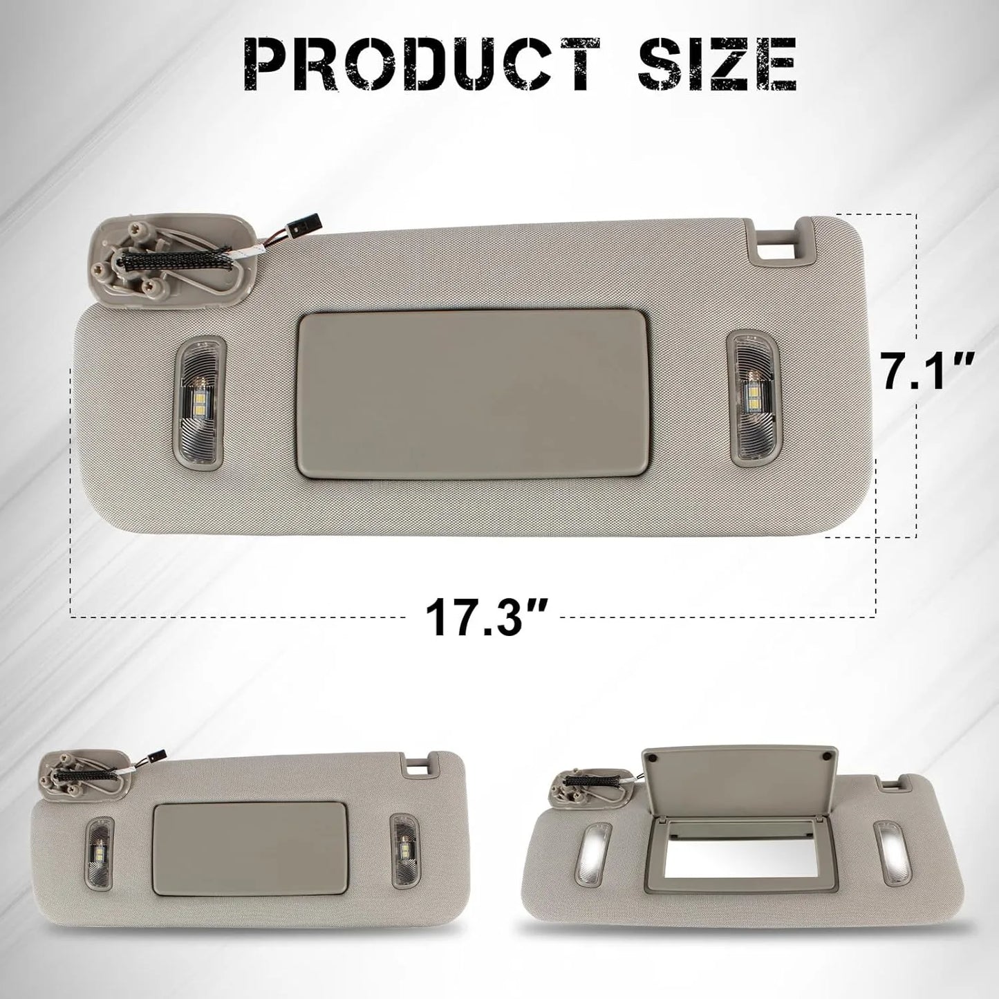 Car Sun Visor For GMC Sierra Denali Chevy Silverado 1500 1500 2500 3500 Sunvisor 2014 2015 2016 2017 2018 2019 22870346 23459643