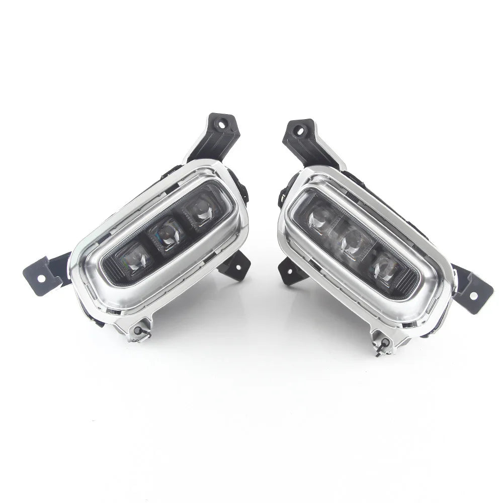 For Kia 20-21 Seltos daytime running lights LED front fog lights KX3 daytime running lights turn signal lights