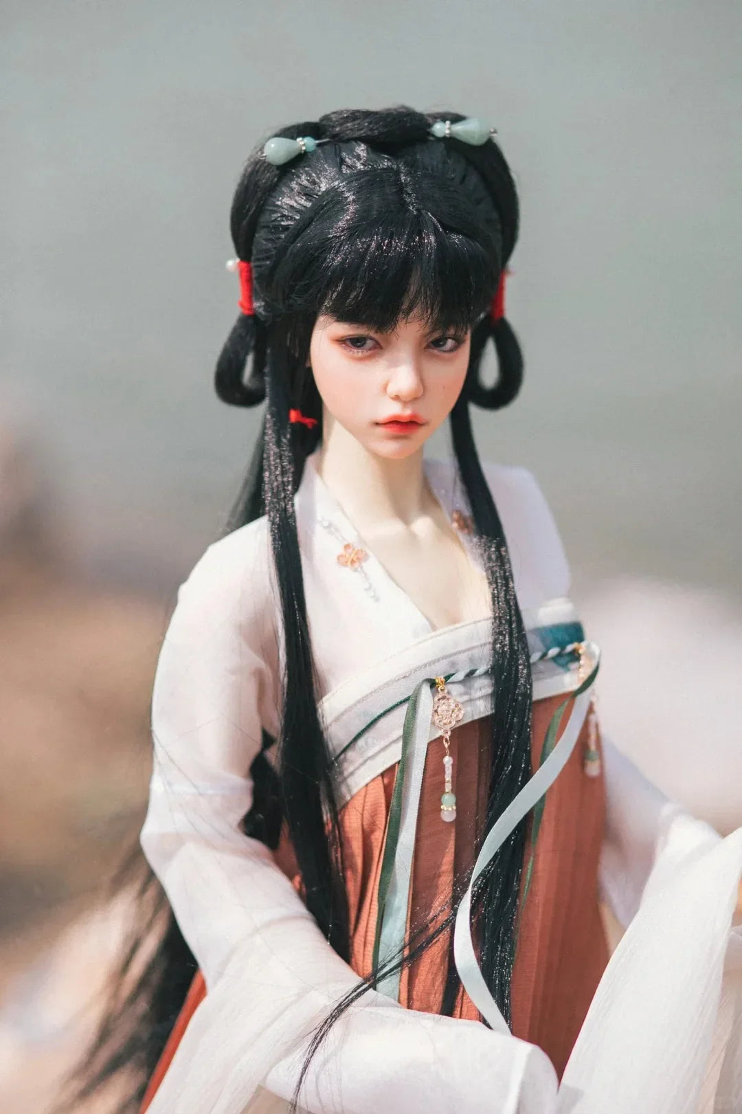 New Premium resin sd/1/3 62cm bjd Doll Sexy body soo Birthday gift Pretty girl Big boobs Female spot makeup Free shipping