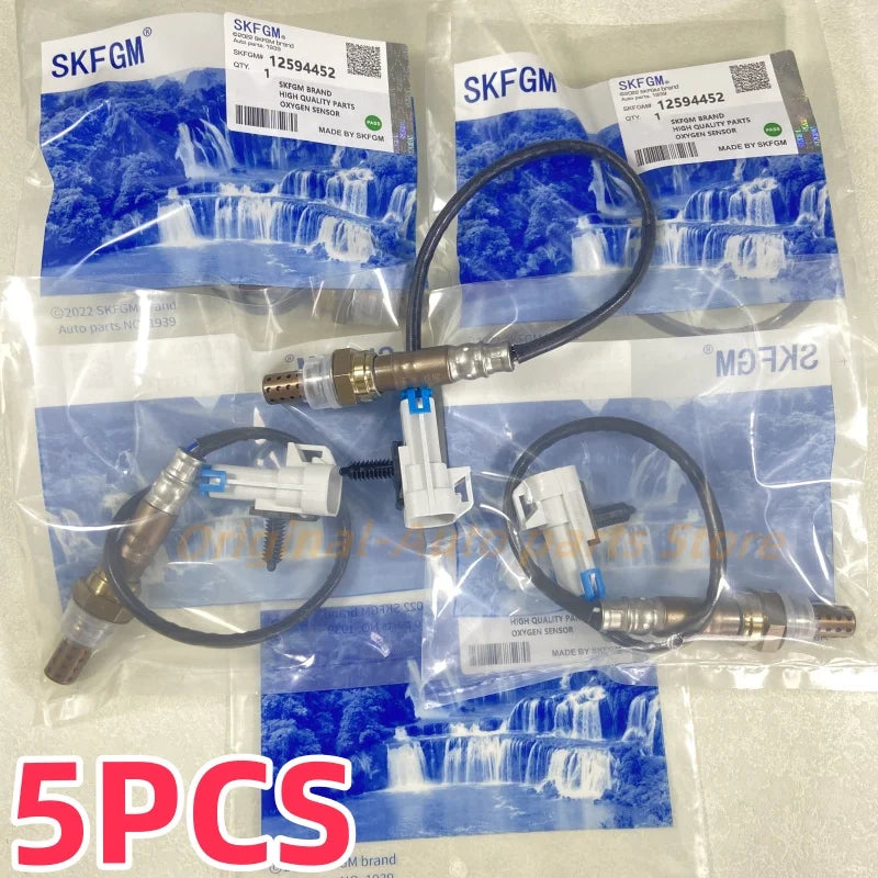 5pcs Oxygen Sensor12594452 213-3237 213-1702 2006-2011 for BUICK CHEVROLET GMC PONTIAC SATURN Lambda O2