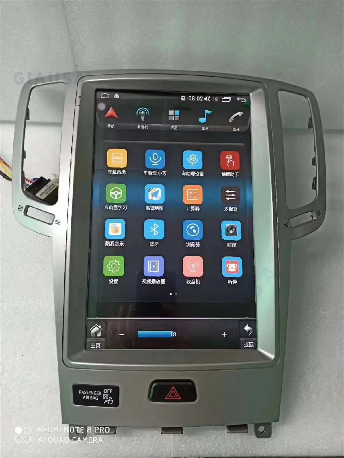 Android 12 For Infiniti GX G37 G25 G35 2008-2015 Car Radio Stereo Tesla Screen Multimedia Player Carplay Auto 8G+128G 4G