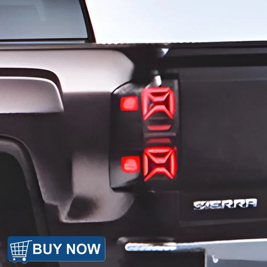 Car Taillights Assembly For GMC Sierra 2014-2018 LED Auto Back Lamps Upgrade Highlight Flashing Signal Light Tools Accessories