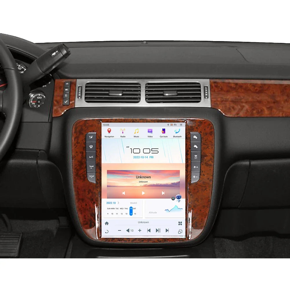 12.1" Touch Screen Android 8-Core Car GPS Navigation For GMC Yukon Chevrolet Tahoe Suburban 2007~2012 Multimedia GPS Radio Unit