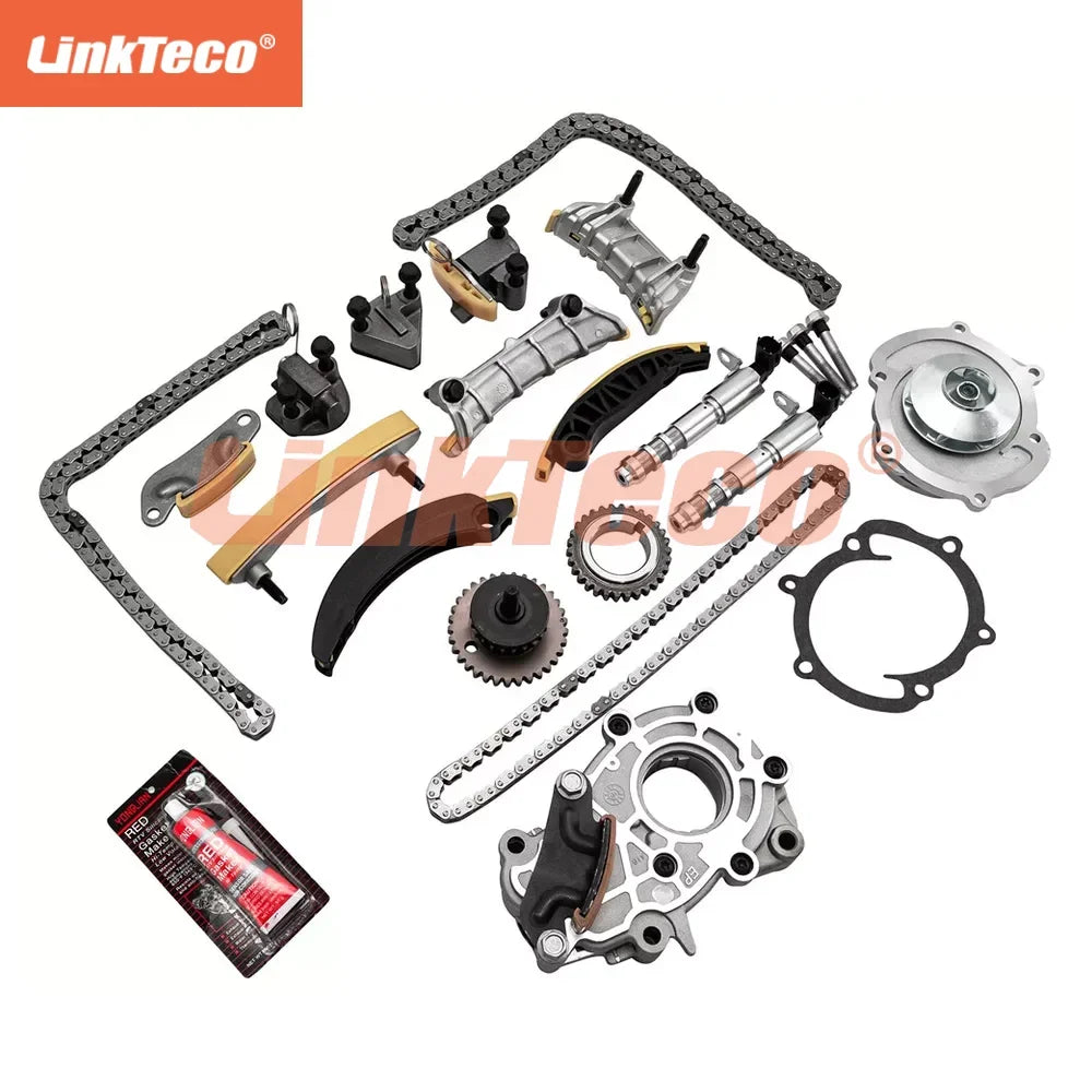 Timing Chain Kit Oil Water Pump For GMC Canyon Acadia Cadillac ATS Buick Lacrosse Chevrolet Saturn Pontiac 3.0L 3.6L GAS 05-17
