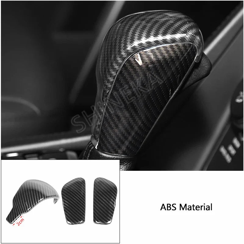 SHINEKA Carbon Fiber Grain Interior Decoration Cover for Jeep Grand Cherokee 2011 2012 2013 2014 2015 2016 2017 2018 2019 2020