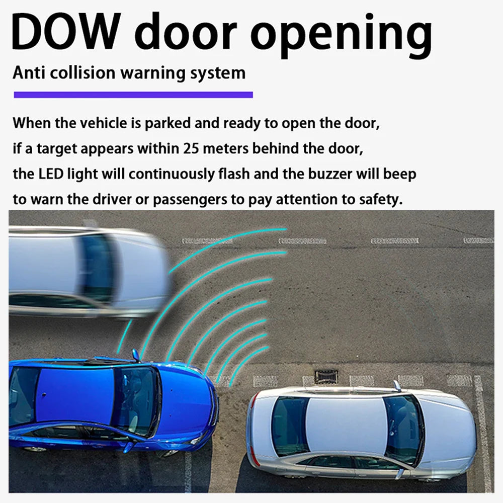 Car Blind Spot Detection System BSD Sensor Drive Rear Mirror Monitoring for Chevrolet Silverado LD GMC Sierra Limited 2016~2019