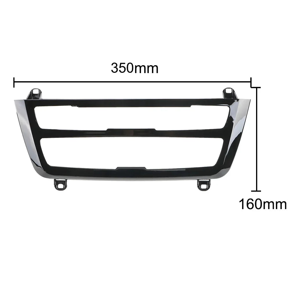 For BMW 3 & 4 Series F30 LCI with Blue and Orange Color Center Console Radio Trim Led Dashboard Atmosphere Light AC Panel Light