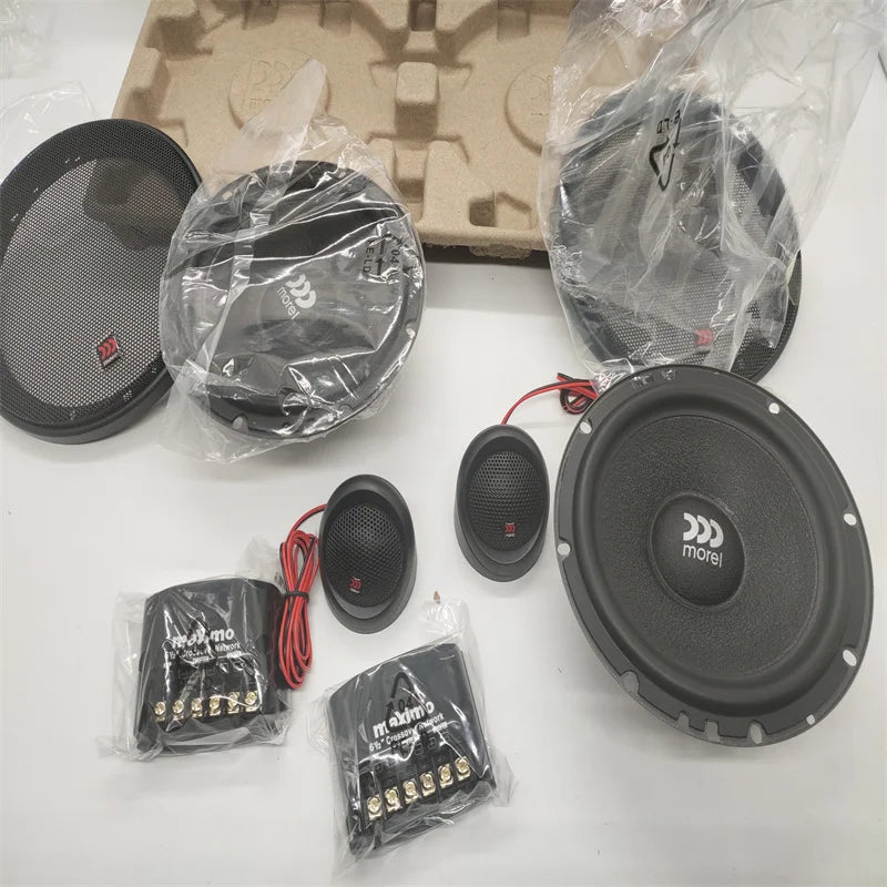 Free shipping 1 set Morel Maximo 602 Car Audio 6-1/2" 2-Way 120W Maximo Component Car Speaker Systetm Made In Israel For Any Car