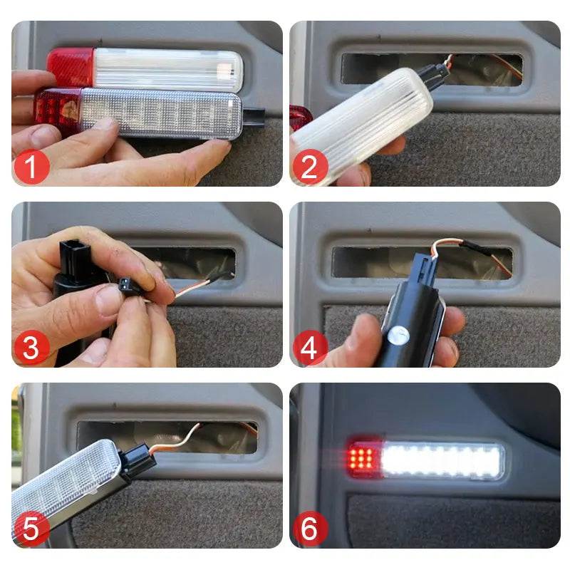 20pcs LED Door Courtesy Light Lamp for Chevy Silverado 1500 2500 3500 97-20 Hummer H2 03-09 GMC Yukon 95-06 15021517 15021518